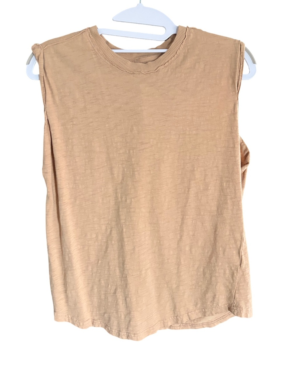 Pilcro Muscle Tee Women’s Tan Size S
